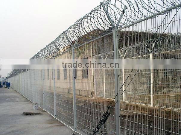 welded wire fence installation