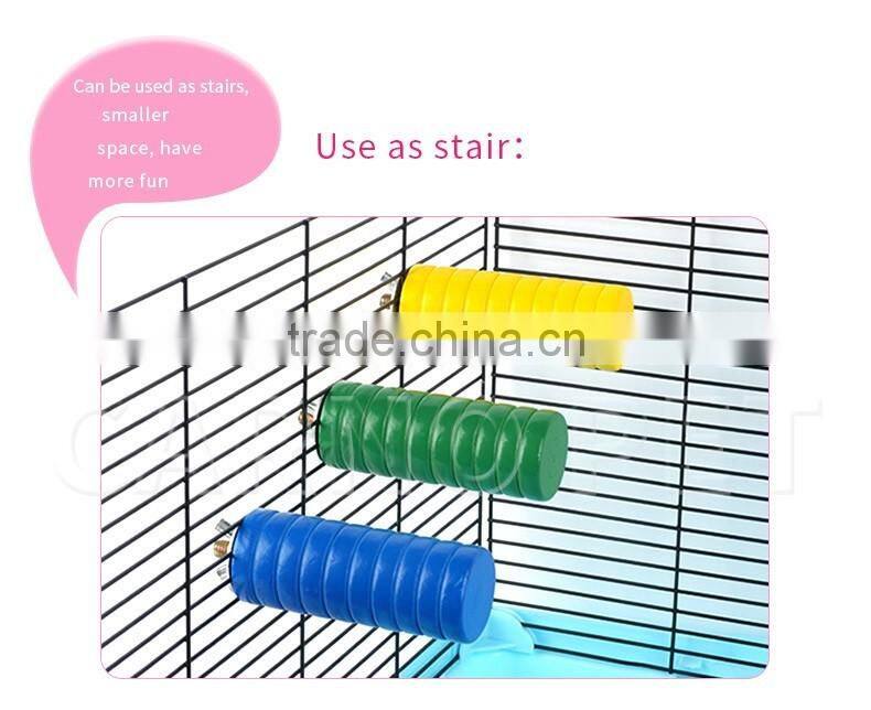 Wooden Various Size colorful Hamster pedal Pet Toys