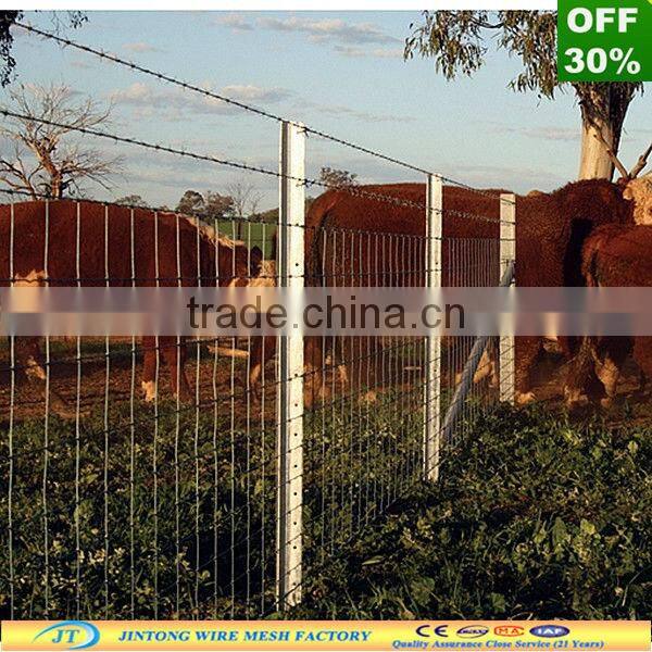 galvanizd or pvc coated Y post/star picket for fence using(FREE SAMPLE)