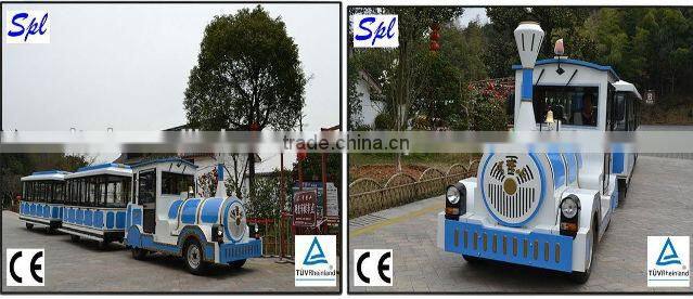 CE approved Theme Park Train with diesel engine