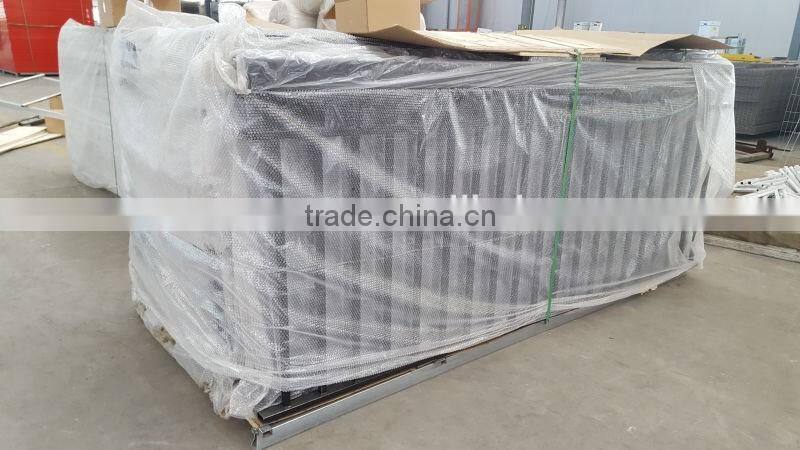 galvanized ornamental spear top security steel fence low price