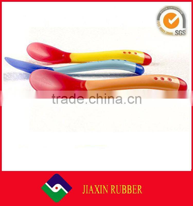 Most popular colorful silicone baby spoon/ new furniture life baby spoon