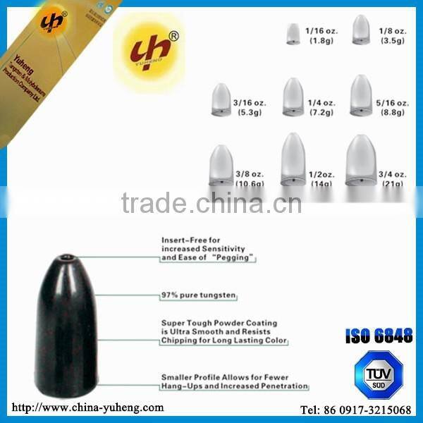 2017 hotsale tungsten Resin round jig head 1/2oz 3/8oz