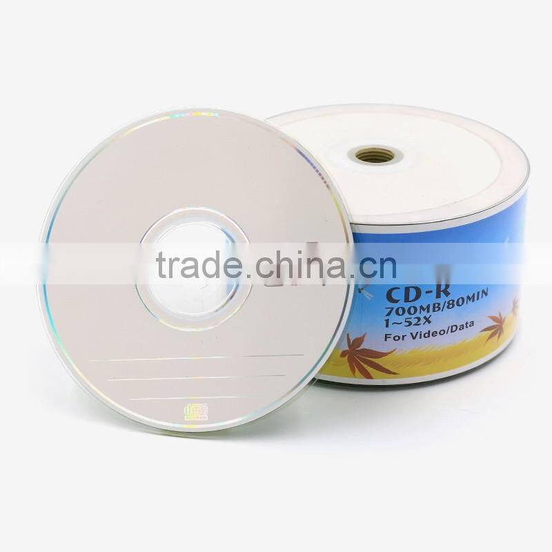 A Grade CD Disc Blank CD-R 52X 700MB 80MINS