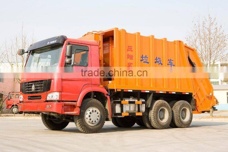 HOWO 4*2 12CBM Garbage Truck for sale