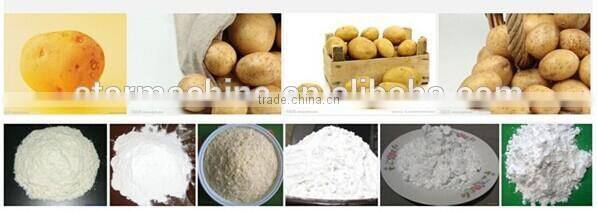 25ton per day stainless steel starch machine for potato