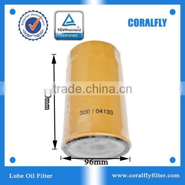 ISO factory OEM for heavy truck oil filter 320/04133