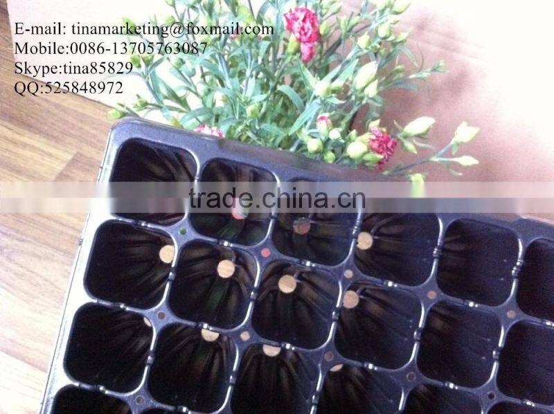 72 Cell Deep Root Plastic Plant Seed Nursery Growing Tray for Sugarcane Seedling