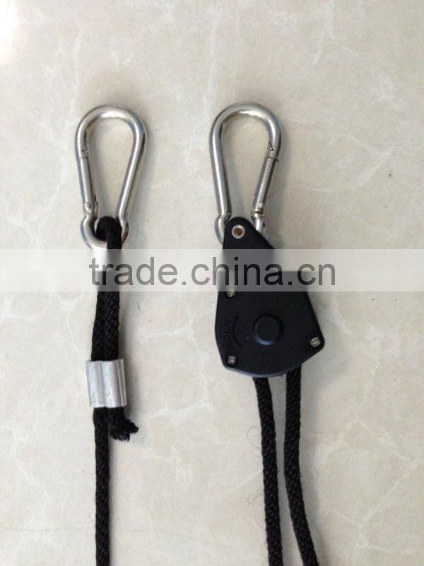 Pulley Hanger Rope Hanger Light Fixture Hangers/fixing rope for bike / rope with hook