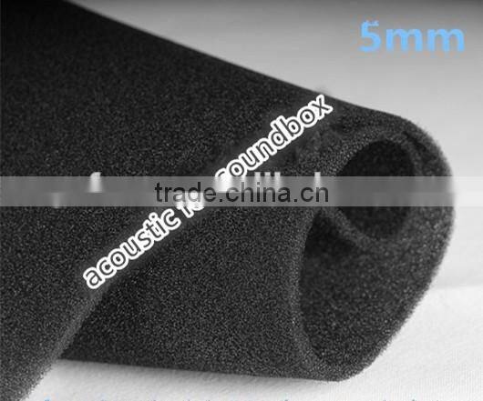 High quality customized acoustic foam panels / High density soundproofing foam with wedge/egg/pyramid shape