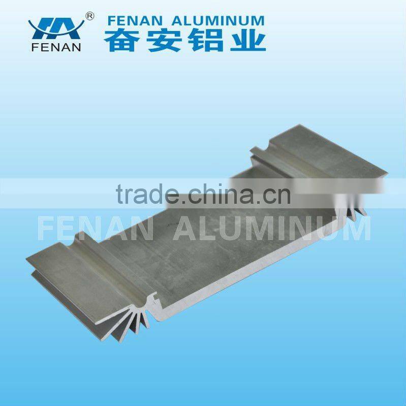 Extruded heat sink aluminium profile with CNC machining and anodizing