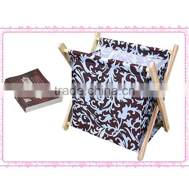 2015 year factory suppliers office display wooden magazine rack for made in China