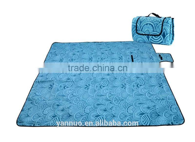 Moisture Foldable Picnic Mat, Large Folding Camping Pad Beach Mat