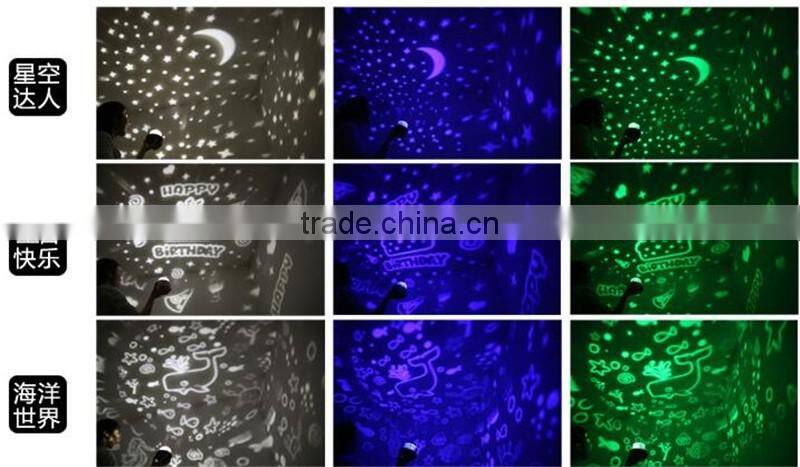 CT-745 Magic Lamp drill Smart Dimming LED Star Light Creative USB Romantic Night Light Projection Nightlight