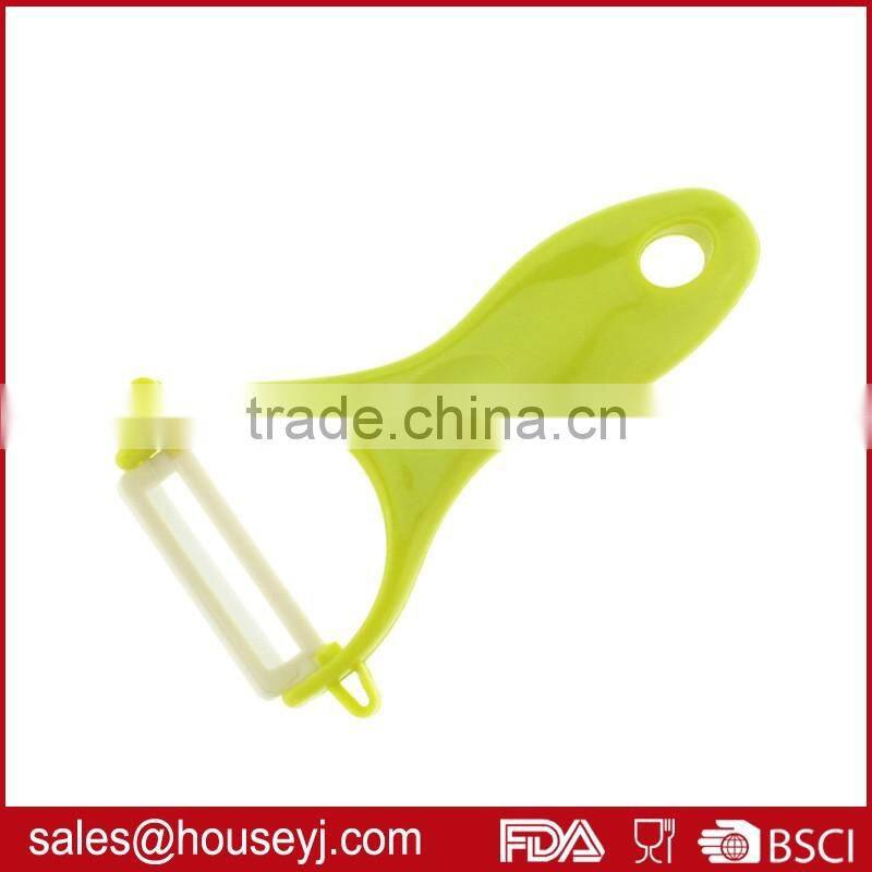 Set of 6pcs knife set 5pcs non stick color kitchen knife+1pc ceramic peeler with EVA box packing