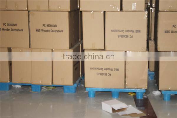 Pained color decor cross shaped desktop wooden book racks