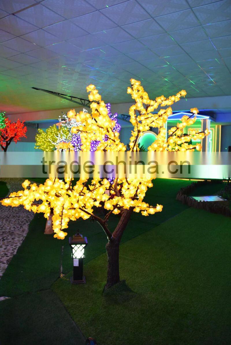 SJ0191701 super quality light up cherry tree for landscaping decoration