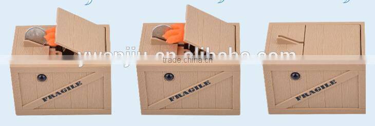 Supply creative mischief saving box / piggy bank / money box --pink