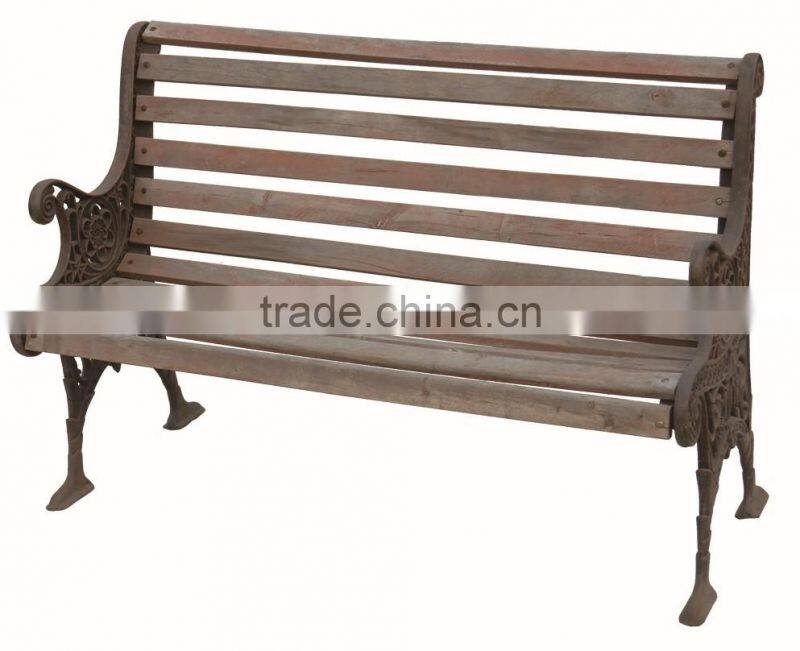 Trade Assurance China supplier heavy furniture outdoor cast iron park bench cast iron garden bench