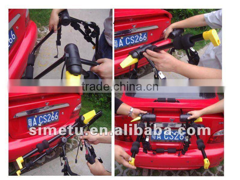 Car 2 Bike Rack ,2 Bicycles In Car Carrier ,Universal 2 Bicycle Car Cycle Carrier