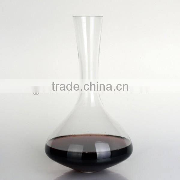 Stocked,Eco-Friendly Feature and Glass Drinkware Type Cheap Handmade Unique Clear Glass Wine Decanter