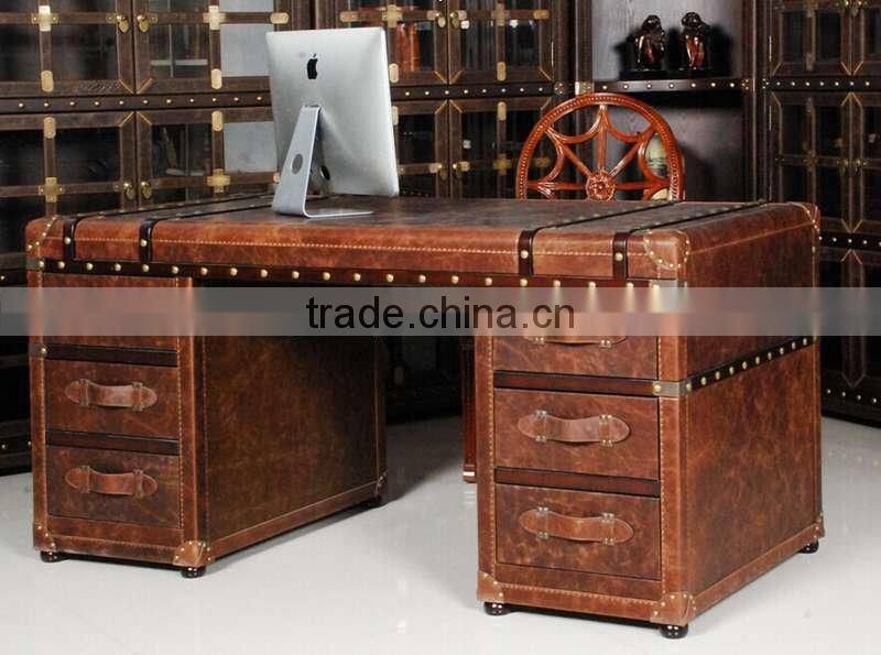 BISINI Office furniture , Leather Office Desk, Study Room Desk, Office Furniture (BF08-0248)