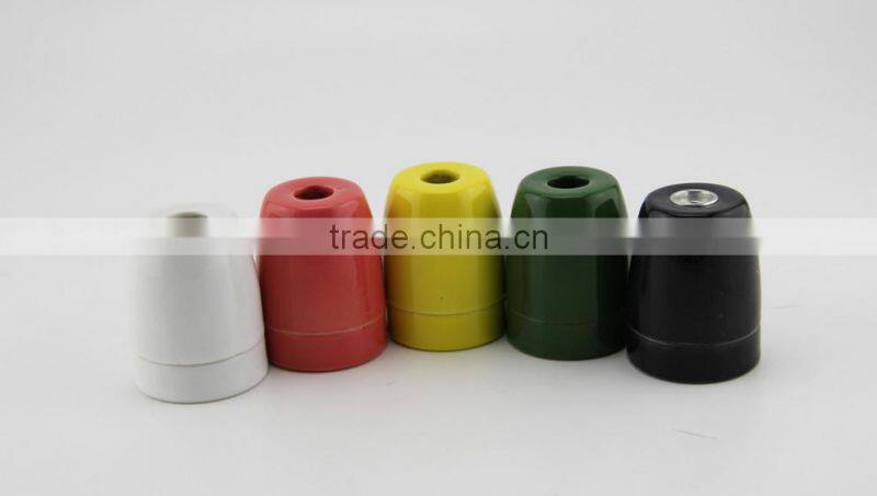 E27 F510 color ceramic lamp holder