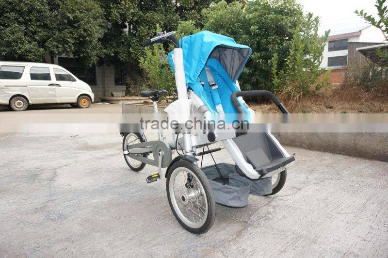 stroller bike with safety harness