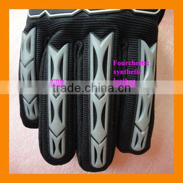 Heavy Duty TPR Knuckle Protection Anti-vibration Gloves