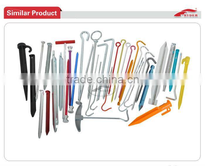 Assorted Camping Stake Nail Peg and Pole Tents