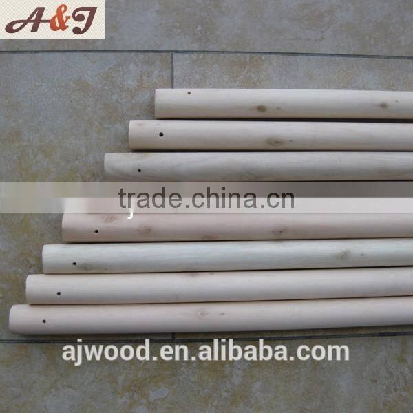 Wholesale broom stick with hole at top end good dry