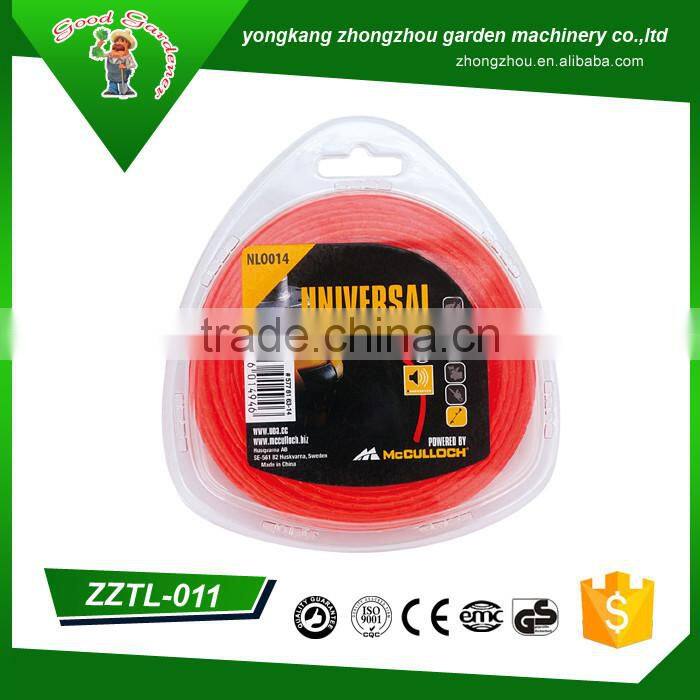 lawn trimmer line for brush cutter