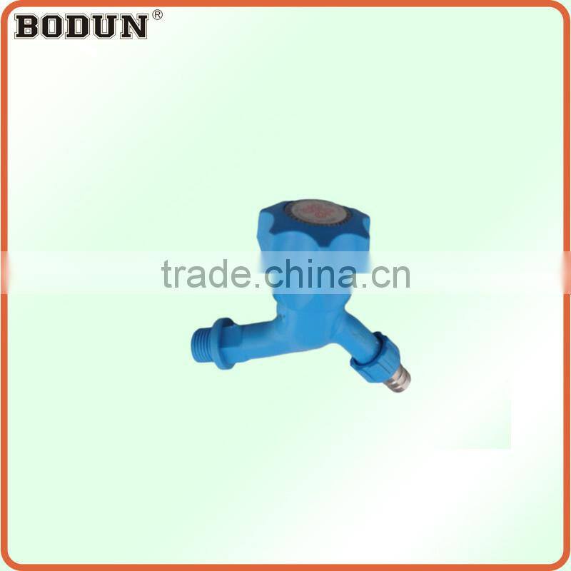 C3003 Small round head pvc plastic bibcock/shower faucet with metal mouth