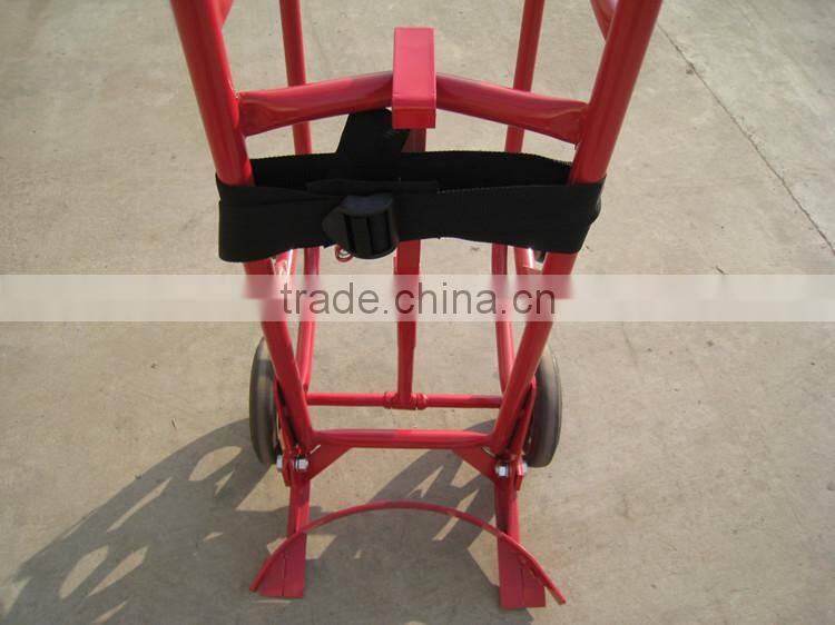 heavy duty 800kg load capacity oil drum steel hand trolley
