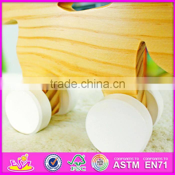 2016 new design children toys wooden unicorn W05B151