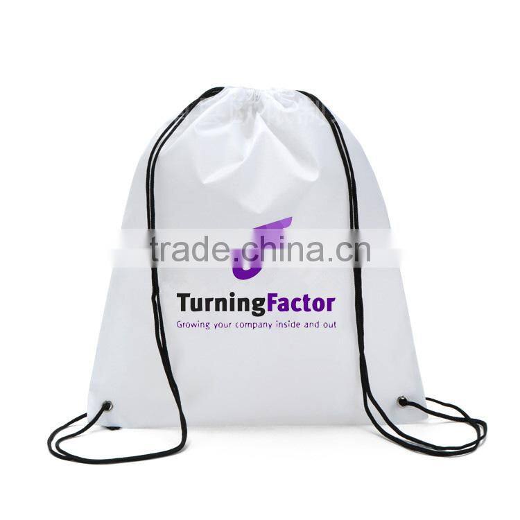 210D Nylon Custom Mesh Drawstring Pack/Bag/Backpack