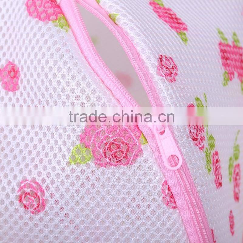 Polyester White Durable Cute Woman Laundry Bra Wash (TM-LB-042)