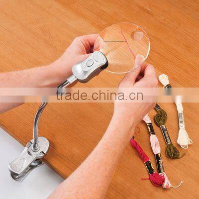 Clip Magnifier With Light
