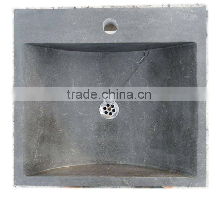bathroom stone sink