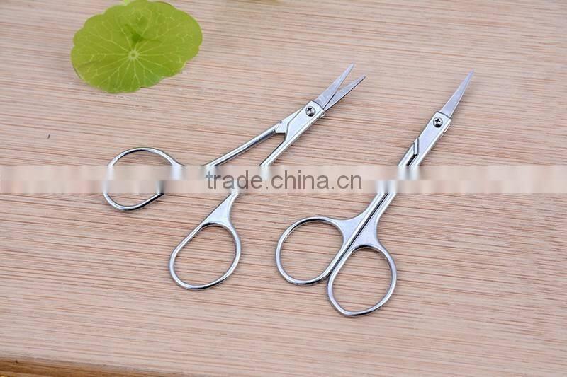 hot stainless steel makeup scissors eyebrow scissors