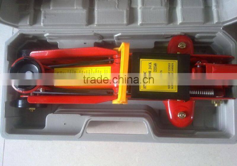 Good quality safety red color 3ton allied hydraulic floor jack