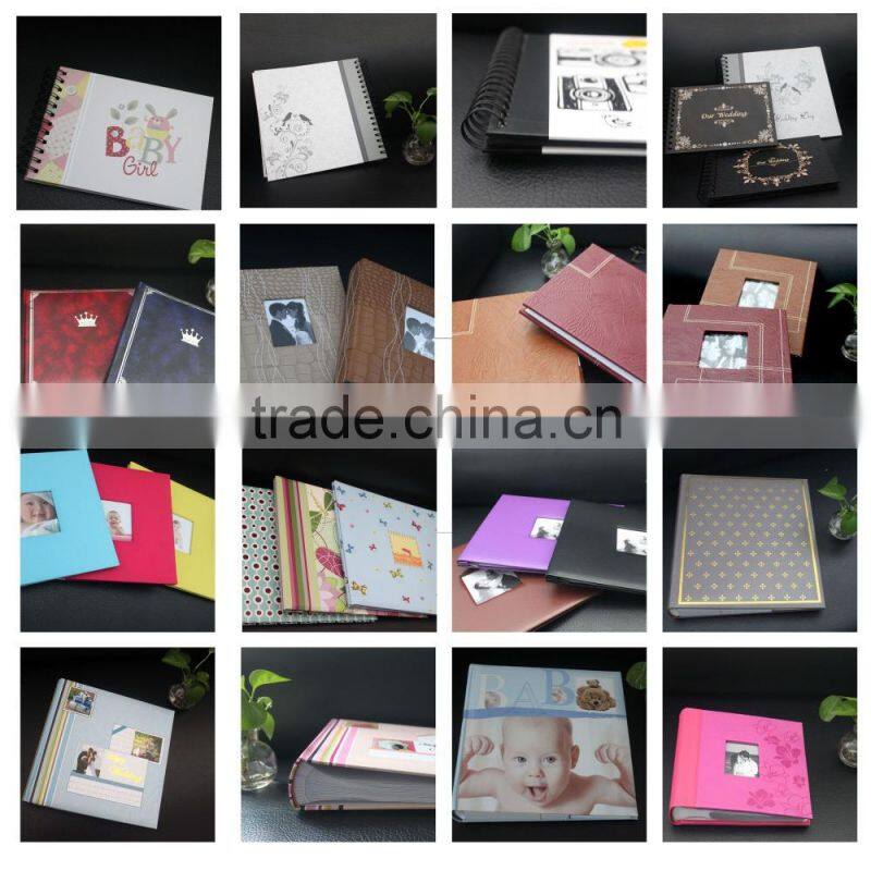 2016 fashion christmas alibaba china supplier photo albums ,baby album photos , crystal cover photo albums