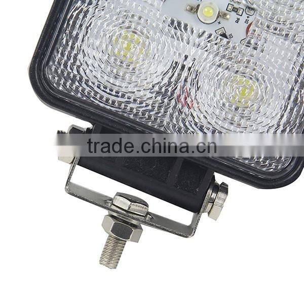 15W LED Work Light With ON/OFF Switch Protable Auxiliary Light