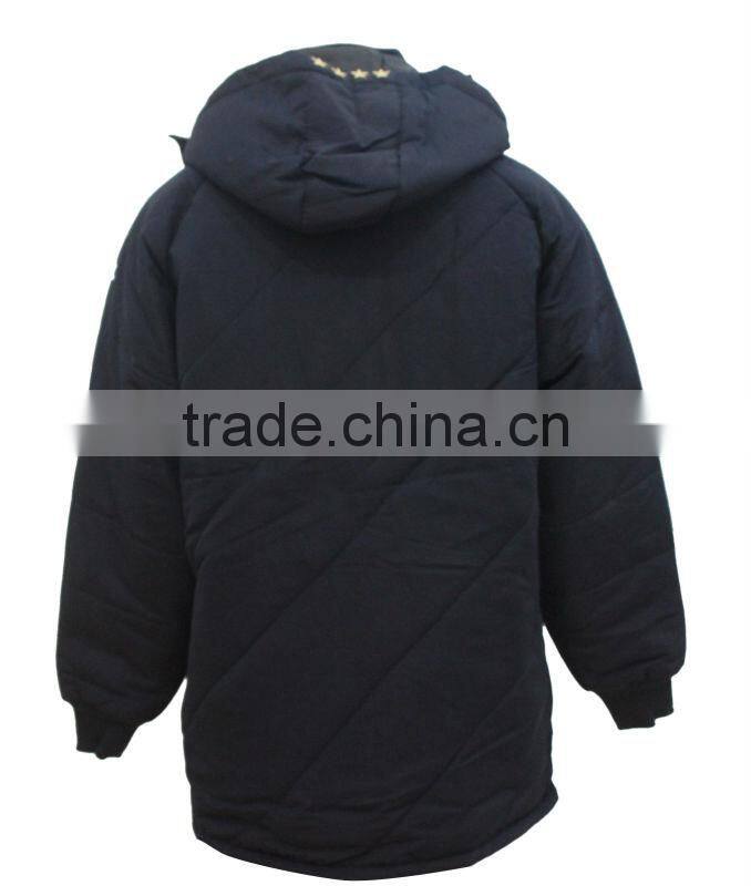 2014 100% cotton cheap trendy mens padding jacket for men