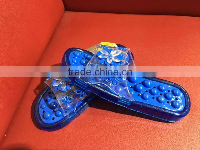 GZY hotsale stocklot summer transparent woman slipper