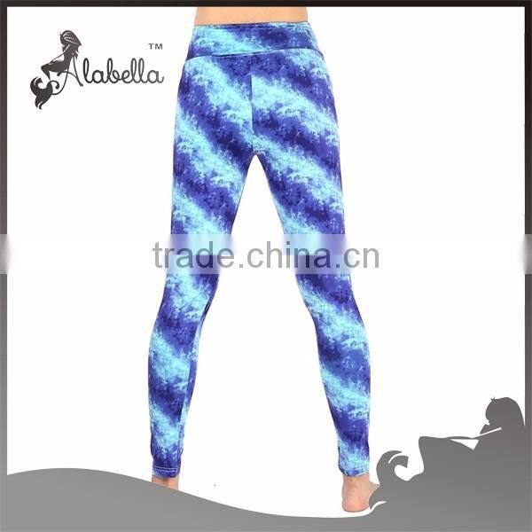 Sugar Pocket Women's Workout Leggings Printed Running Yoga Pants