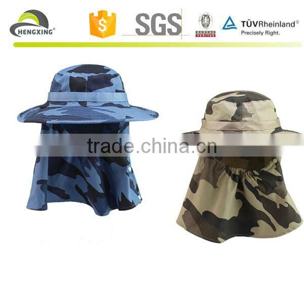 Protective removable outdoor spring, summer, sun hat, sun hat mountain jungle fisherman fishing hats for women and Men