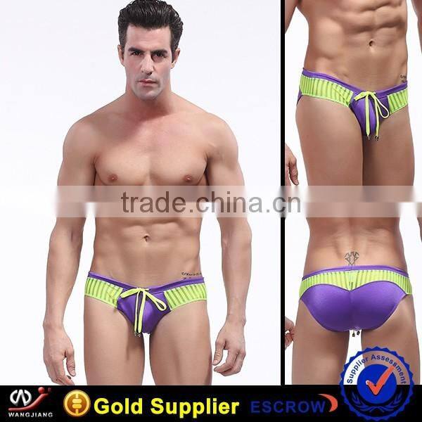 WJ man fashion design sex picture of swimwear for man underwear