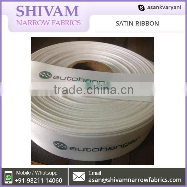 Quality Tested Polyester Made Custome Size Satin Ribbon Roll