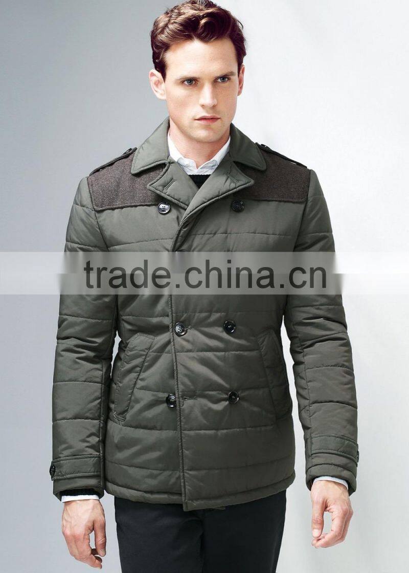 latest fashion design autumn winter coat for men